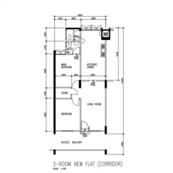 Blk 629 Yio Chu Kang View (Ang Mo Kio), HDB 3 Rooms #512252601